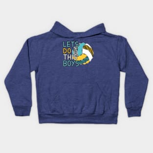 Volleyball - Let's Do This Boys Kids Hoodie